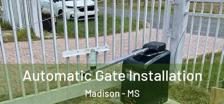 Automatic Gate Installation Madison - MS